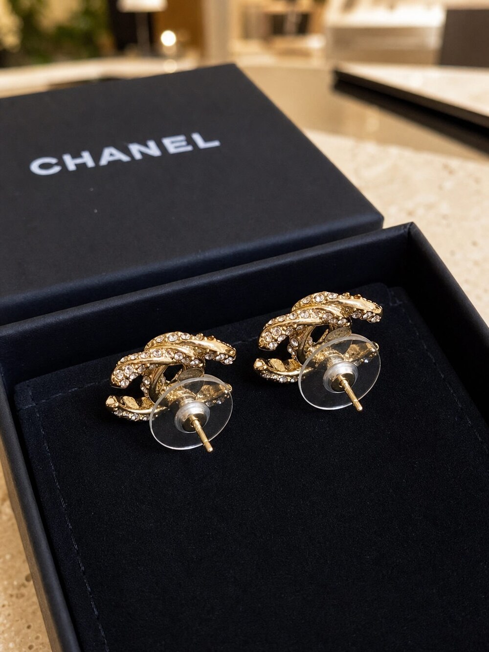 CHANEL Classic Parisian Earrings Style 5 | New with Box - Picture 6 of 9
